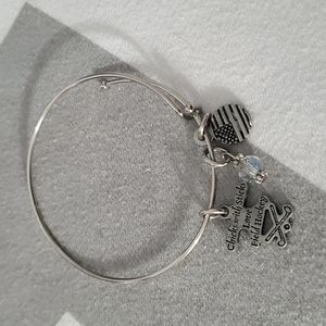 Field hockey charm bracelet